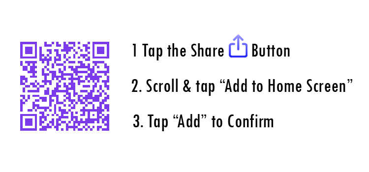 QR Code with Instructions